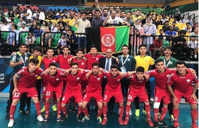 تیم فوتسال افغانستان بازی را به ایران  واگذار کرد